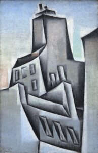 Juan Gris, Houses in Paris, 1911 Oil on canvas, 20.6 x 13.4 in Solomon R. Guggenheim Museum, New York