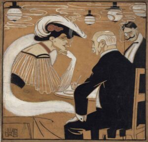 Juan Gris, May 1 at the Casino, 1907