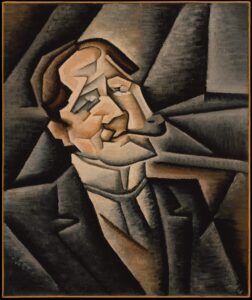 Juan Gris, Juan Legua, 1911 Oil on canvas, 21.6 x 18.1 in Metropolitan Museum of Art, New York