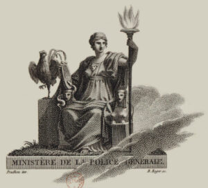 Pierre-Paul Prud'hon, Logo of the Ministry of General Police, c 1800 Gallica Digital Library, National Library of France