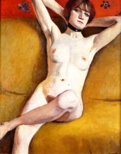 Albert Marquet, Nude on a Divan, 1912 Oil on canvas, 39.3 x 31.8 in Lille Museum of Modern Art, France