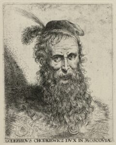 Gerard Seghers, Portrait of Godfried Chodkiewicz, Duke of Moscow Print