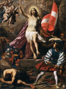 Gerard Seghers, Resurrection of Christ, c 1620 Oil on canvas, 10.6 ft x 94.4 in Louvre Museum, Paris