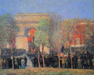 William James Glackens, Italo-American Celebration, Washington Square, c 1912 Oil on canvas, 26 x 32 in Museum of Fine Arts Boston