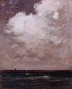 William Morris Hunt, The Spouting Whale, c 1870 Oil on canvas, 19.5 x 16.1 in Smithsonian American Art Museum, Washington DC