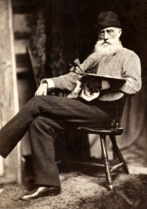James Wallace Black William Morris Hunt, 1879 Black and white photographic print Archives of American Art
