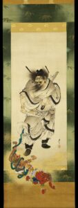 Shibata Zeshin, Zhong Kui, 1865 Hanging scroll painting British Museum, London