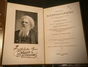 Eadweard Muybridge, Title Page of the First Edition of Descriptive Zoopraxography, 1893 California State Library