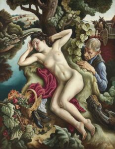 Thomas Hart Benton, Persephone, 1938 - 1939 Tempera with oil glazes on canvas; mounted on panel, 72 1/8 x 56 1/16 in Nelson Atkins Museum of Art, Kansas City, Missouri