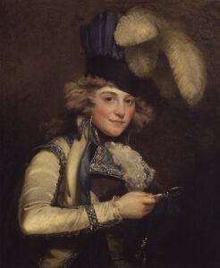 John Hoppner, Dorothy Jordan, 1791 Oil on canvas, 29.4 x 24.4 in National Portrait Gallery, London