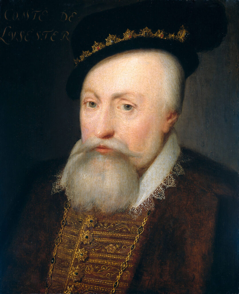 Jan Anthonisz van Ravesteyn, Portrait of Robert Dudley, 1st Earl of Leicester, c 1609 - 1633 Oil on panel, 11.8 x 9.4 in Rijksmuseum