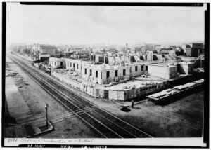 Eadweard Muybridge, Construction of the U. S. Branch Mint, San Francisco, c 1870 5 x 7 in Library of Congress Prints and Photographs Division Washington, DC