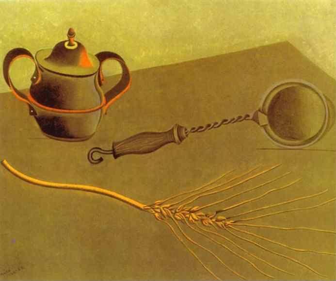 Joan Miró, The Ear of Corn, 1922-23 Oil on canvas. 14.9 x 18.1 in Museum of Modern Arts, New York