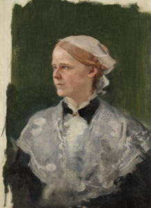 Cecilia Beaux, A Young Woman, 1909 Oil on canvas, 29 9/16 x 22 1/16 in. Pennsylvania Academy of the Fine Arts, Philadelphia