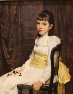 Cecilia Beaux, A Little Girl by Cecilia Beaux, 1887 Oil on canvas, 36 x 29 3/16 in Pennsylvania Academy of the Fine Arts, Philadelphia