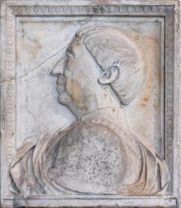 Mino da Fiesole, Alfonso of Aragon, c 1465–1475 Marble bust, 20.5 × 17.3 in Musée du Louvre, Paris