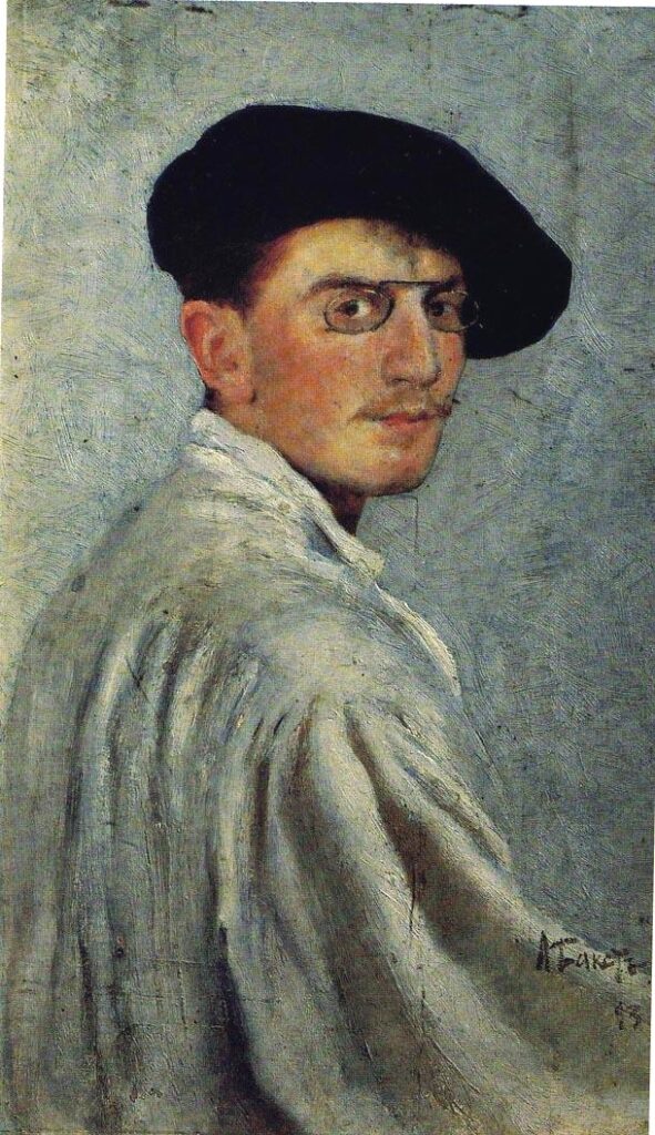 Léon Bakst, Self Portrait, 1893 Oil on canvas