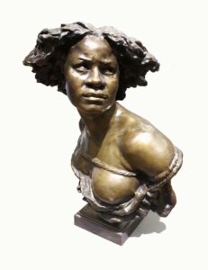 Jean-Baptiste Carpeaux, Bust of a Black Woman, 1868 Bronze, 25 in National Museum in Warsaw