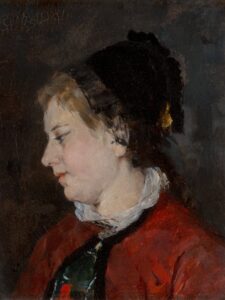 Mary Cassatt, Portrait of Madame Sisley, 1873 Oil on canvas, 29.1 x 21.7 in Musée d'Orsay, Paris, France