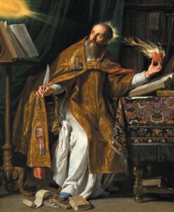 Philippe de Champaigne, Saint Augustine, 1645–50 Oil on canvas, 78 x 58 in Los Angeles County Museum of Art