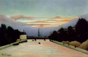Henri Rousseau, Eiffel Tower, 1898 Oil on canvas, 63.8 × 51.2 in The Phillips Collection, DC
