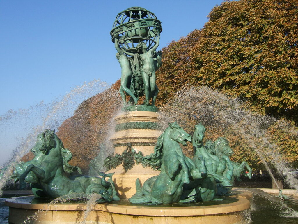 Jean-Baptiste Carpeaux, Fountain of the Four Parts of the World, 1874 Luxembourg Gardens, Paris