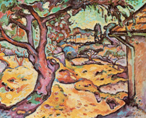 Georges Braque, The Olive Tree Near l'Estaque, 1906 Oil on Canvas, 23.6 x 28.7 in Private collection
