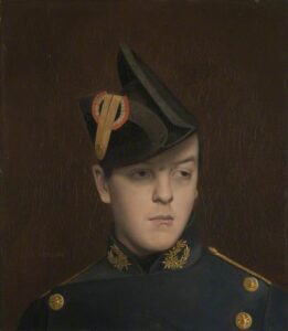 Jean-Léon Gérôme, Portrait of Armand Gérôme, 1848 Oil on canvas, 19.7 x 17.2 in National Gallery of Art, London