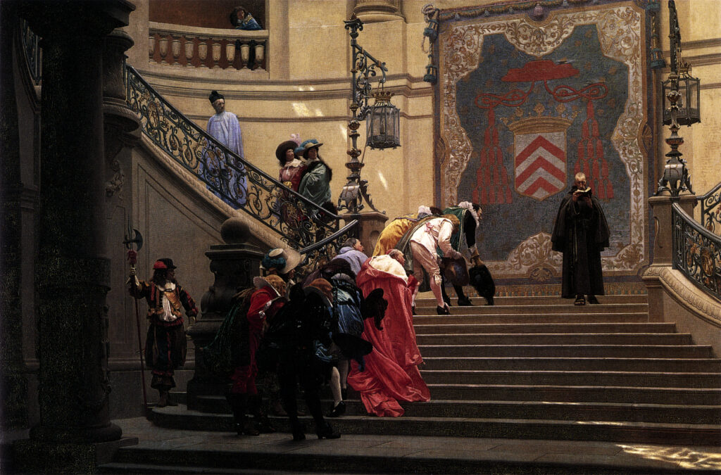 Jean-Léon Gérôme, Éminence Grise, 1873 Oil on canvas, 27 x 39.7 in Museum of Fine Arts Boston
