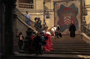 Jean-Léon Gérôme, Éminence Grise, 1873 Oil on canvas, 27 x 39.7 in Museum of Fine Arts Boston