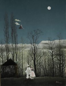 Henri Rousseau, Carnival Evening, 1886 Oil on canvas, 44.9 × 59.1 in Philadelphia Museum of Art, PA