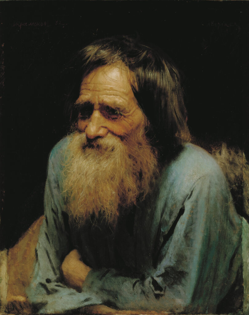 Mina Moiseyev, 1882 Oil on canvas, 22.4 x 17.7 in Russian Museum, St. Petersburg