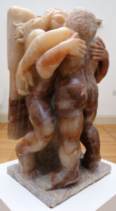 Sir Jacob Epstein, Jacob and the Angel, 1940 - 41, Alabaster Tate Britain, London
