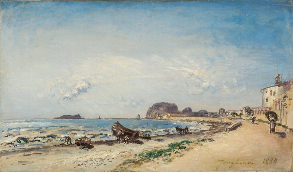 Johan Barthold Jongkind, La Ciotat, 1880 Oil on canvas, 12.7 x 21.9 in Museum Boijmans Van Beuningen, Rotterdam