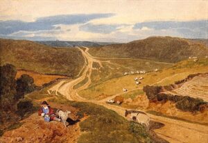 John Sell Cotman, Mousehold Heath, 1810 Drawing on paper, 11.7 x 17.1 in British Museum, London