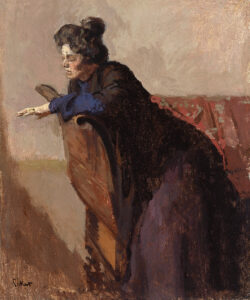 Walter Sickert, La Giuseppina (The Ring) c 1907 Oil on canvas, 20.8 x 16.5 in // Tate Britain, London