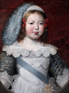Philippe de Champaigne, Portrait of the Dauphin, Future Louis XIV, 1642 Oil on canvas, 31 x 25 in Palace of Versailles, Versailles