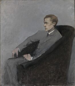Romaine Brooks, Duke Uberto Strozzi, 1961 Oil on canvas, 45 3/8 x 39 1/4 in Smithsonian American Art Museum, Washington DC