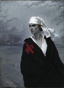 Romaine Brooks, The Cross of France, 1914 Oil on canvas, 45 3⁄4 x 33 1⁄2 in Smithsonian American Art Museum, Washington DC