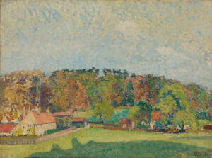 Spencer Gore, Autumn, Sussex, 1912 Oil on canvas, 24 x 30 in Tate Britain, London, UK