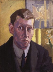 Spencer Gore, Self Portrait, c 1906 Oil on canvas, 15.0 x 11.8 in Private Collection