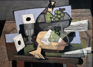 Georges Braque, Still Life with Grapes and Clarinet, 1918 Oil on canvas The Phillips Collection in Washington, D.C.