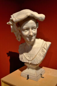 Jean-Baptiste Carpeaux, Laughing Woman, 1873 Marble Museum of Fine Arts, Strasbourg