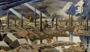 Paul Nash, The Menin Road, 1919 Oil on canvas, 71.9 x 10.4 ft Imperial War Museum, London
