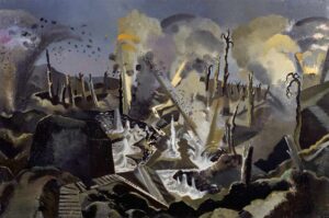 Paul Nash, The Mule Track, 1918 Oil on canvas, 24 x 36 in Imperial War Museum, London