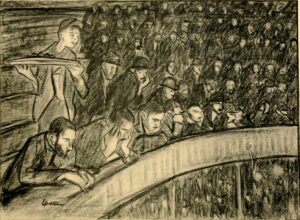 Sir Jacob Epstein, Untitled, lllustration from The Spirit of the Ghetto; Studies of the Jewish Quarter in New York, 1902 Library of Congress, Washington DC