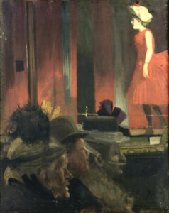Walter Sickert, The Old Bedford (Little Dot Hetherington) c 1915 Oil on canvas, 24 x 20 in Private Collection