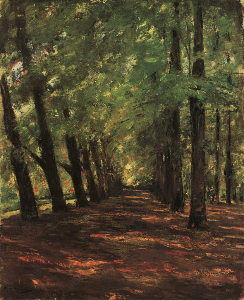 Max Liebermann, Alley in Overveen, 1895 Oil on canvas Museum Folkwang, Essen