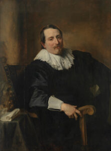 Theodoor Rombouts, Portrait of Theodoor Rombouts, c 1632 Oil on panel, 35.7 x 48.3 in Alte Pinakothek, Munich