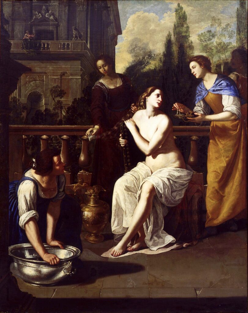Artemisia Gentileschi, Bathsheba, c 1636 – 1637 Oil on canvas, 104.5 x 82.5 in Columbus Museum of Art, Columbus